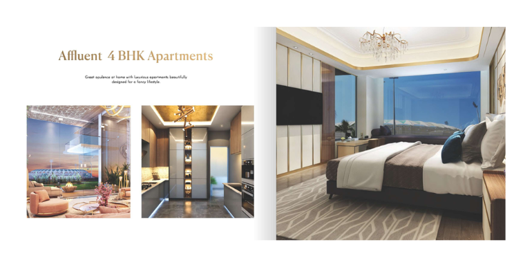 4 bhk luxury apartments antalya ekana lucknow sale